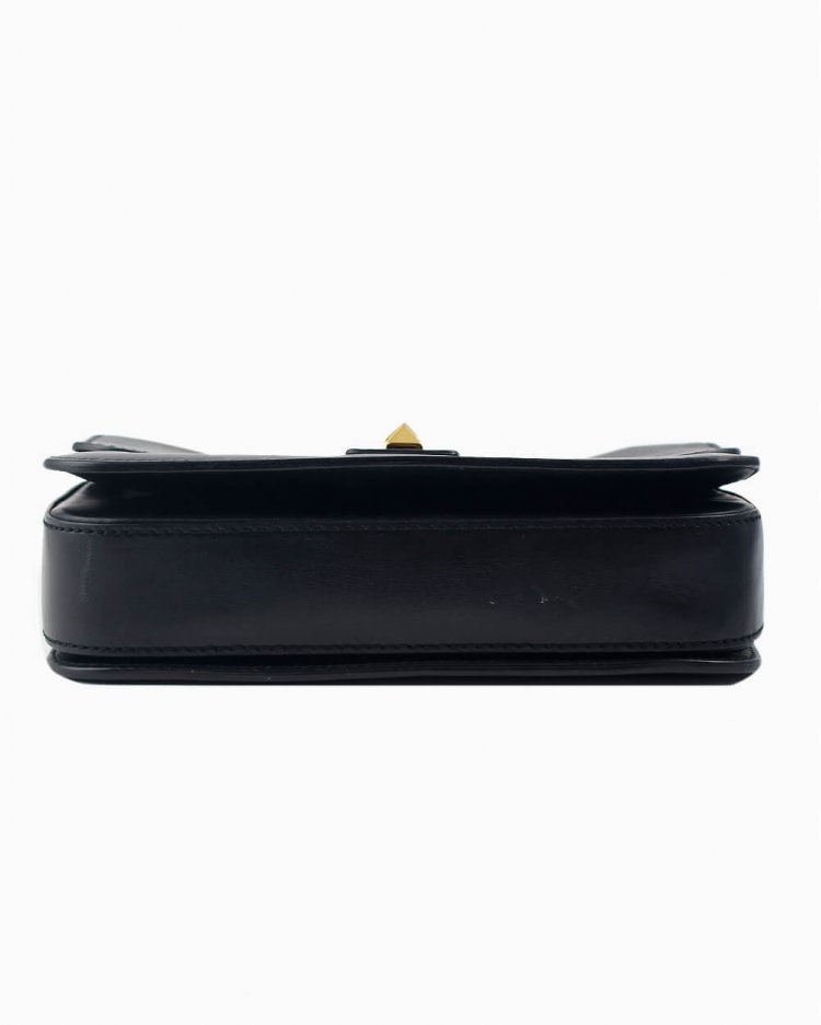 Bolsa Valentino original B-Rockstud preta feminina